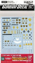 Bandai Gundam Decal No.054 For Hguc 1/144 Gundam 0080 Series 2