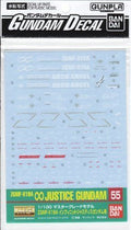 Bandai Gundam Decal No.055 For Mg Zgmf-x19a Infinite Justice Gundam Japan