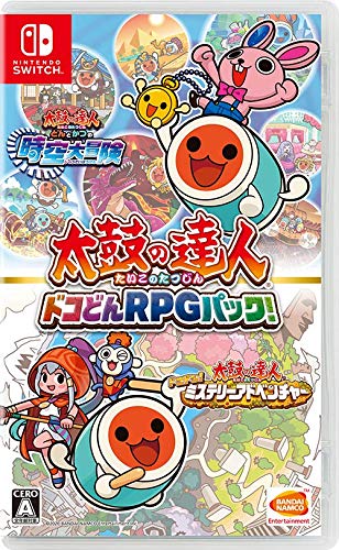 Bandai Namco Games Taiko No Tatsujin Rhythmic Adventure Pack Nintendo Switch New