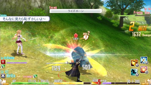 Bandai Namco Sword Art Online Hollow Fragment Psvita Used