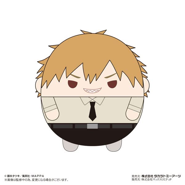 MAX LIMITED Fuwakororin Plush Toy Size M Chainsaw Man Denji