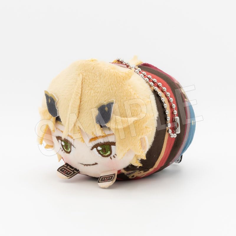 Chugaikogyo Genshin Mochikororin Plush Mascot Vol.3 1Box 80Mm Polyester