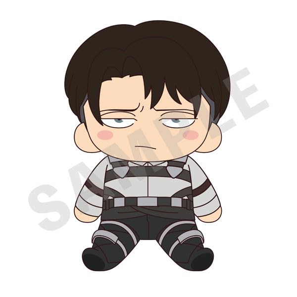 Cola Attack on Titan Levi Ackerman Official Plush Doll from Japan