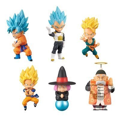 Banpresto Dragon Ball Super World Collectable Figure Vol.3 Set Of 6 Japan