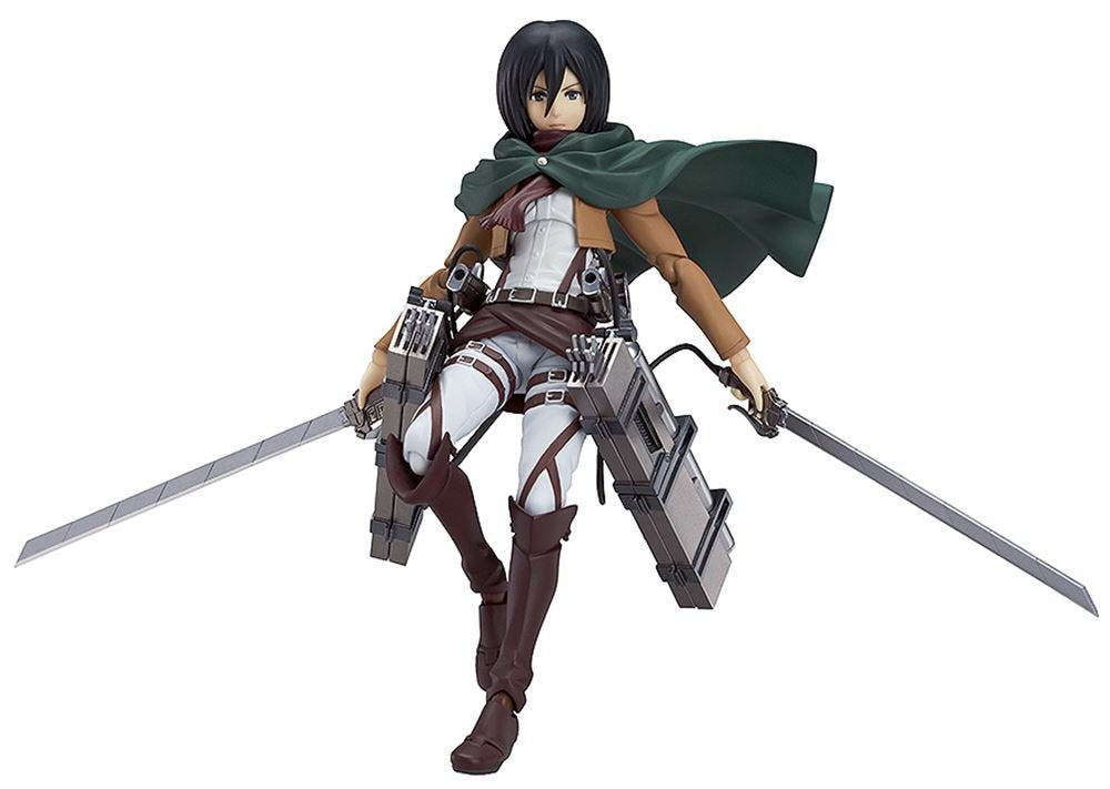 Max Factory Giant Of Figma Advance Mikasa Ackerman Japanese Non-Scale Plastic Models