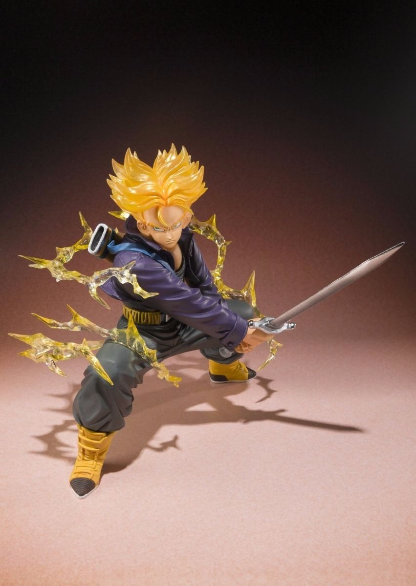 Figuarts Zero Dragon Ball Z Super Saiyan Trunks Pvc Figure Bandai