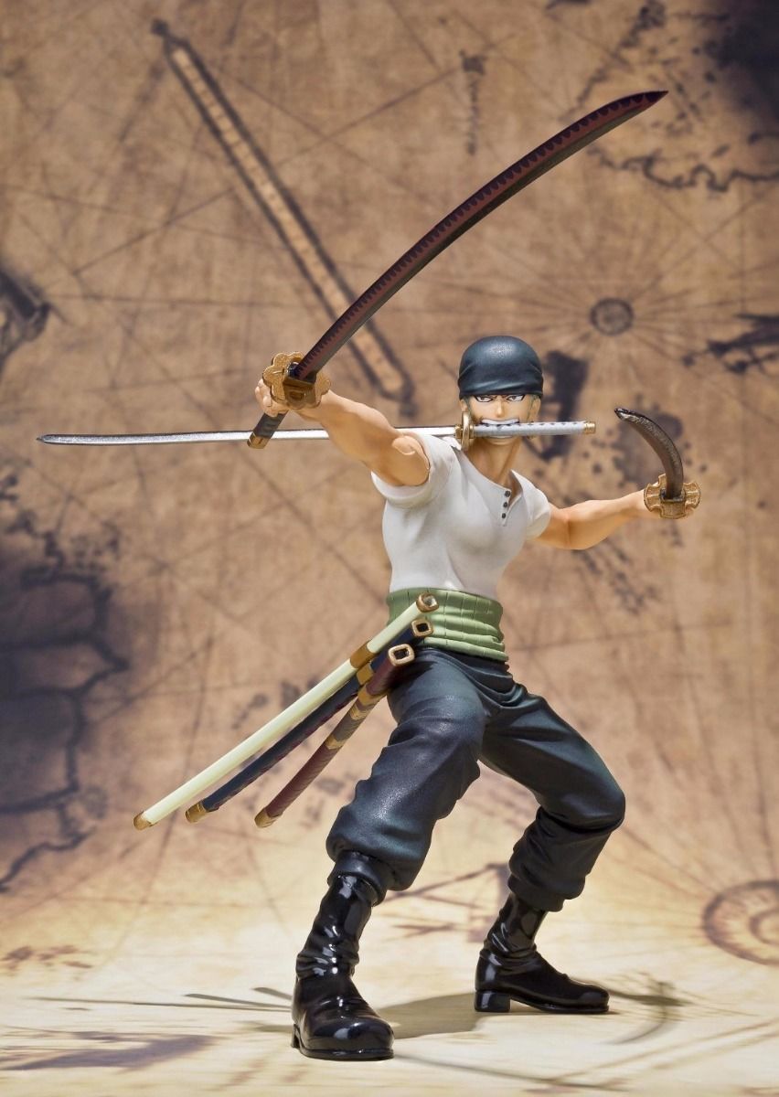 Figuarts Zero One Piece Roronoa Zoro Battle Ver Pvc Figure Bandai