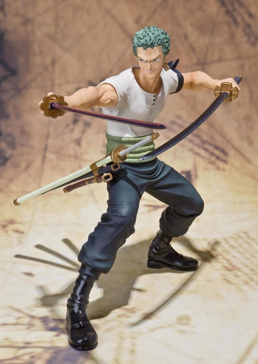 Figuarts Zero One Piece Roronoa Zoro Battle Ver Pvc Figure Bandai