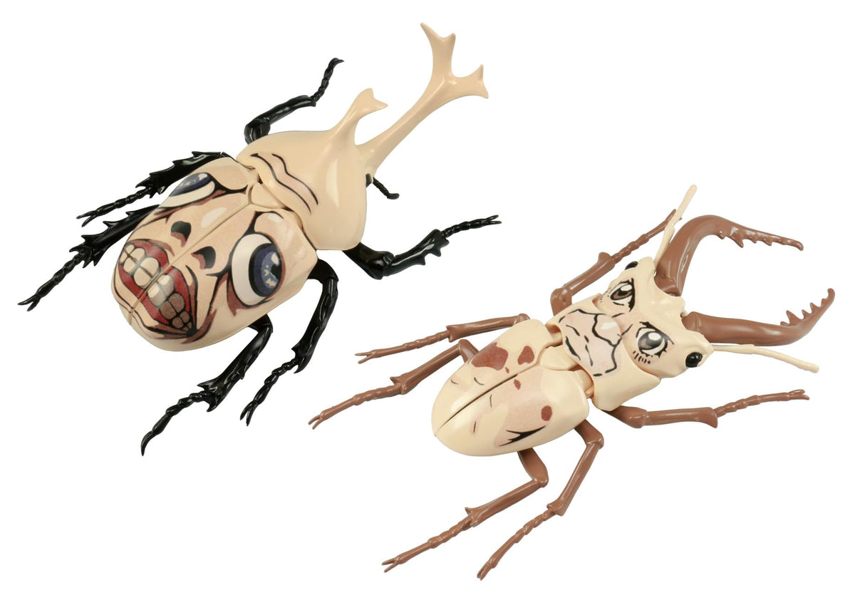 Fujimi Model Japan Free Research Series No.256 Attack On Titan Beetle & Stag Beetle Plastic Model
