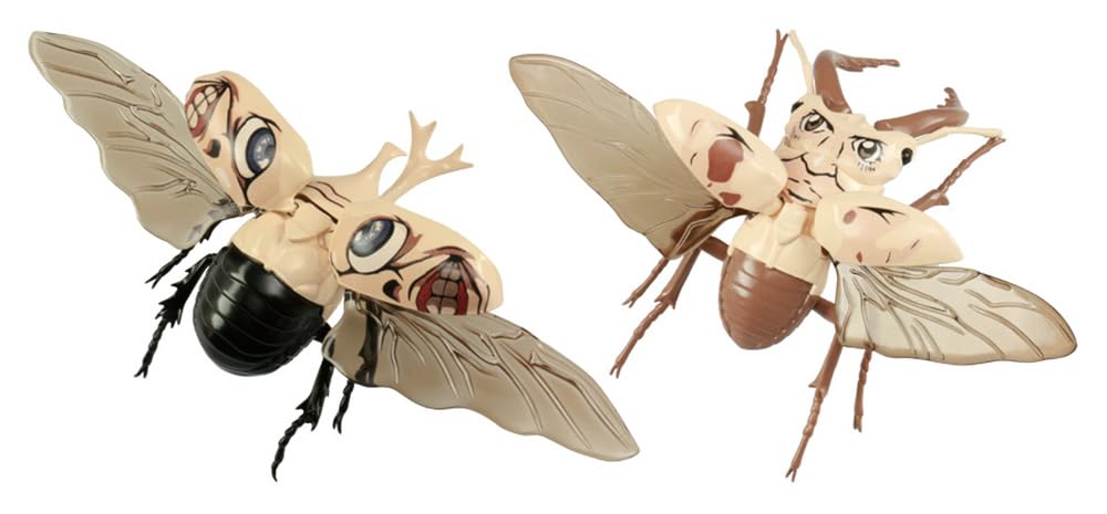 Fujimi Model Japan Free Research Series No.256 Attack On Titan Beetle & Stag Beetle Plastic Model