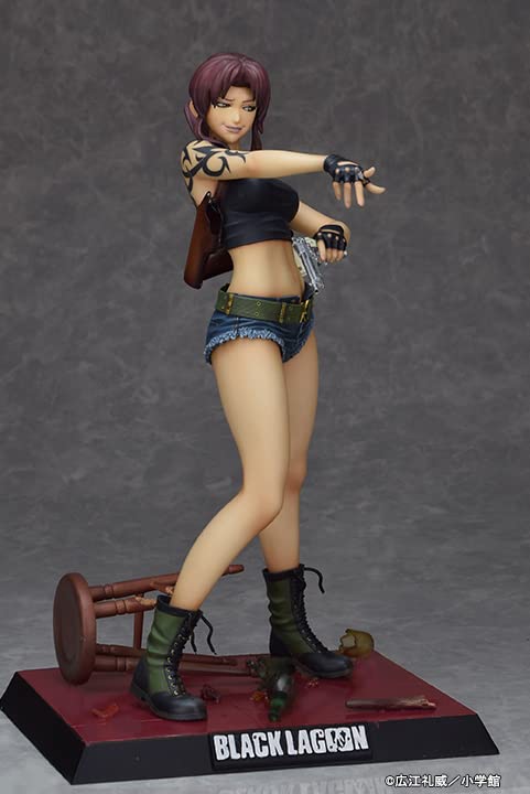 Fullcock Black Lagoon Revy Two Hand 2022 Ver.B 1/6 Scale Pvc Painted Complete Figure