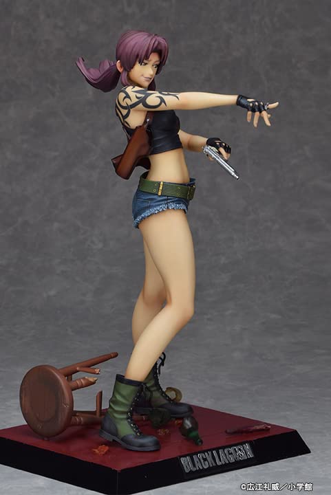 Fullcock Black Lagoon Revy Two Hand 2022 Ver.B 1/6 Scale Pvc Painted Complete Figure