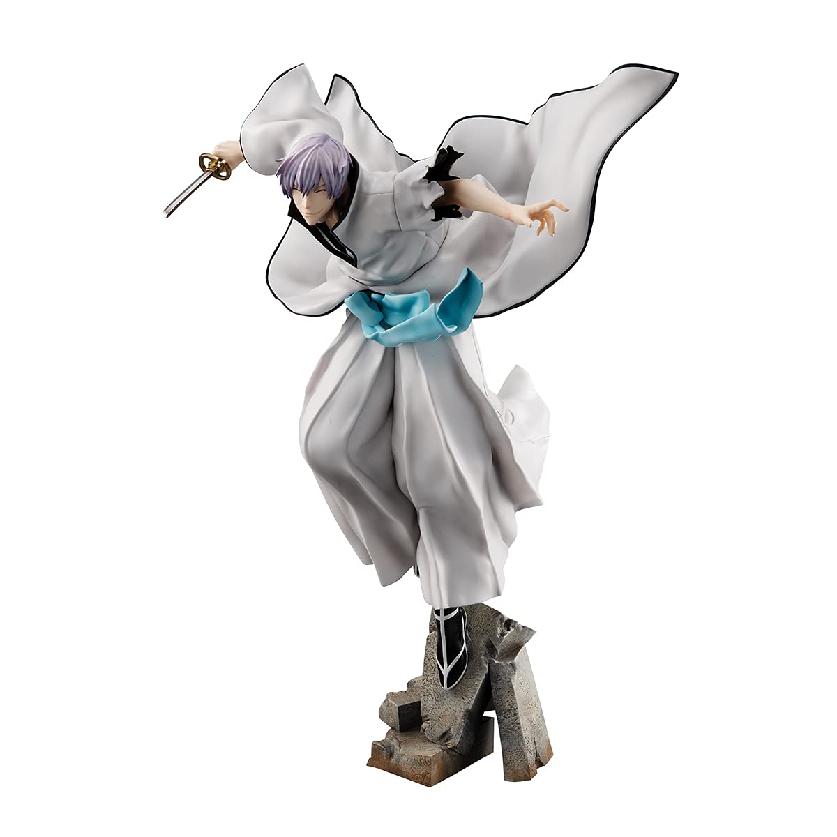 Megahouse Japan Gem Series Bleach Ichimaru Gin Figure - Fully Assembled