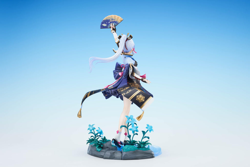 Apex Genshin Ayaka Kamisato Hyoka Shirasagi 1/7 Scale Pvc Abs Japan Figure