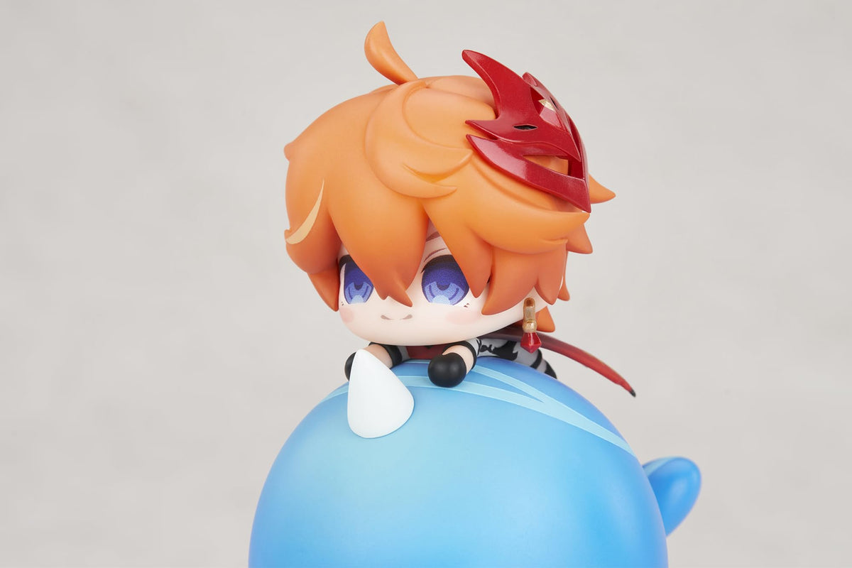 Apex Genshin Impact Tartaglia Chibi Figure PVC ABS Painted Collectible Stand