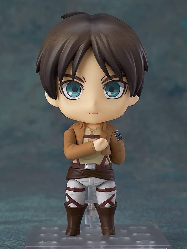 GOOD SMILE COMPANY Nendoroid Eren Jaeger Action Figure - Attack on Titan Survey Corps Ver