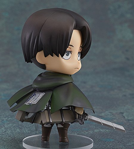 Good Smile Company Nendoroid Attack On Titan Levi Pre-Painted Movable Figure Cute Levi Figure