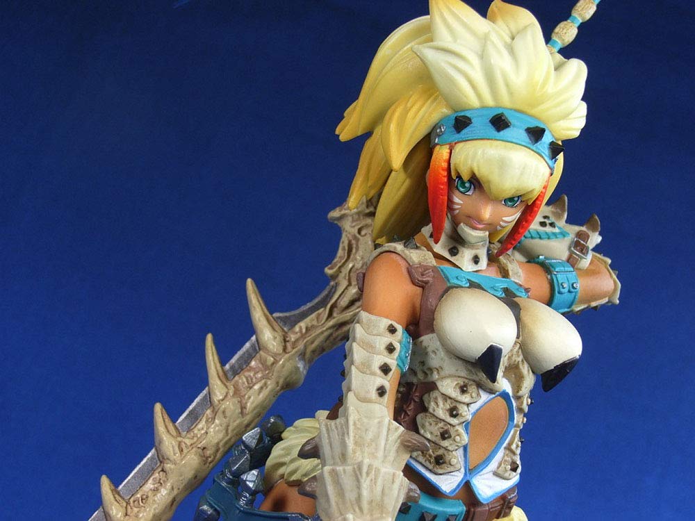 Monster Hunter 3 Ichiban Kuji Gd Award Dx Hunter Figure Berio Series Female Swordsman Limited Color Ver. Japan