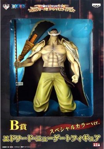Banpresto Ichiban Kuji One Piece ~Marinford Special Edition~ Prize B Edward Newgate Figure Japan Metallic Color Ver.