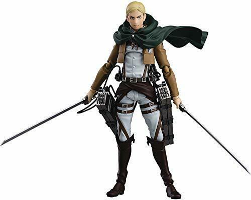 Max Factory Figma 446 Attack On Titan Erwin Smith Figure