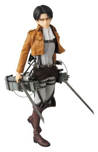 Medicom Toy Rah 662 Attack On Titan Levi Figure 1/6 Scale