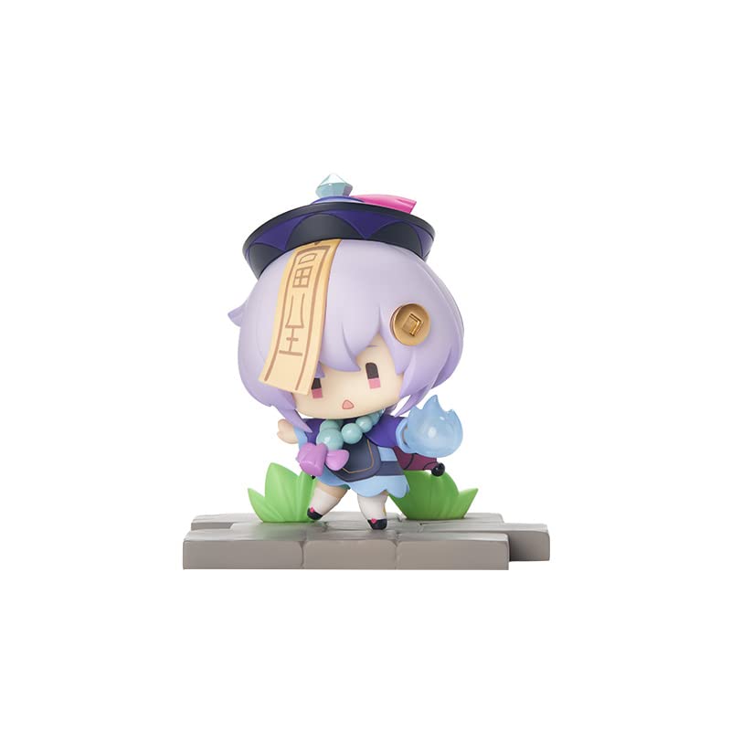 Mihoyo Genshin Impact  Heroes Of The Battlefield  Ritsuki Hen Pvc Abs Collection Figures Box With 6