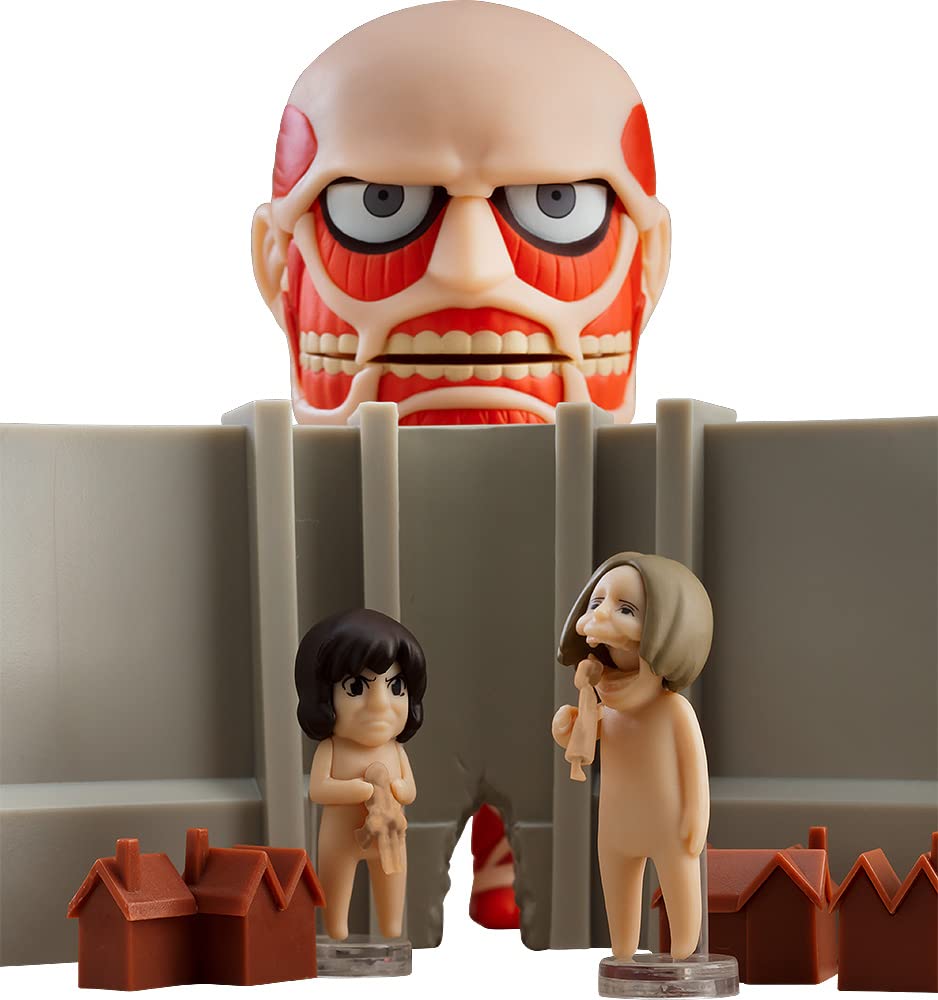 Nendoroid Attack On Titan Colossal Titan Renewal Set Non-Scale Plastic Painted Action Figure G17056