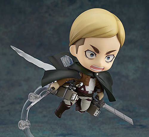 Nendoroid Attack On Titan Erwin Smith Non-Scale Plastic Painted Action Figure Resale