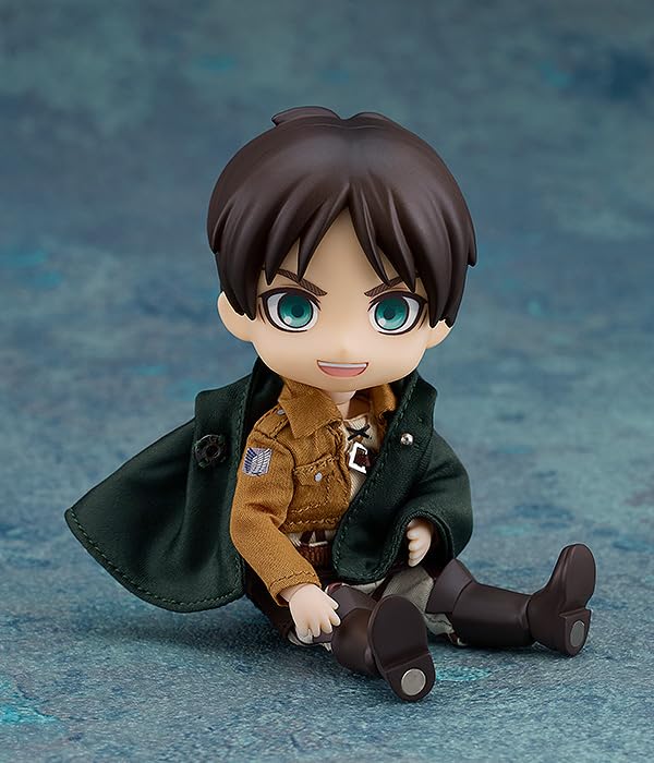 Good Smile Company Nendoroid Doll Attack On Titan Eren Yeager Japan Action Figure