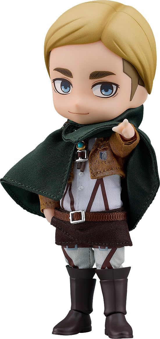 Good Smile Company Nendoroid Doll Attack On Titan Erwin Smith Painted Action Figure Japan