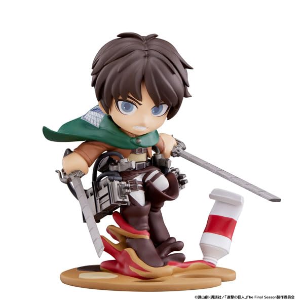 Bushiroad Creative Attack On Titan Eren Jaeger Complete Figure - Palverse Pale Japan