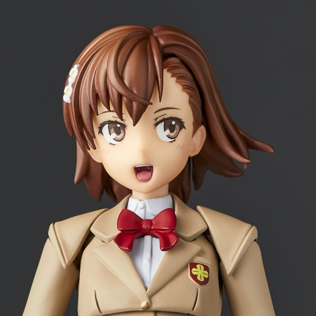 Kaiyodo Revoltech Mikoto Misaka Winter Uni Version Action Figure