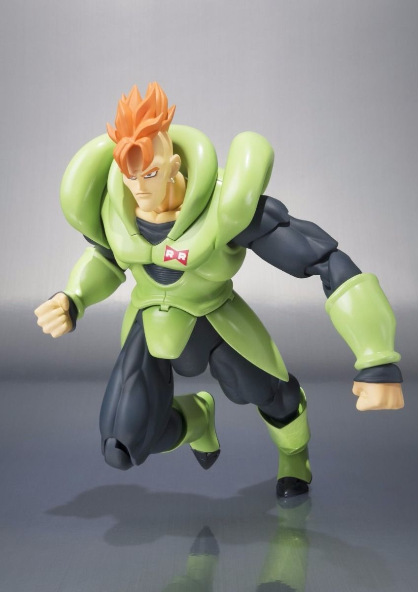 S.h.figuarts Dragon Ball Z Android No.16 Action Figure Bandai Tamashii Nations