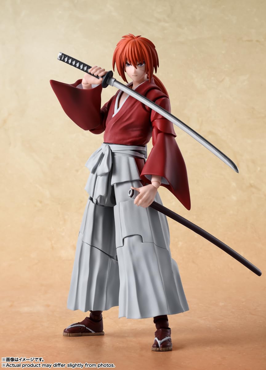 Tamashii Nations SHFiguarts Himura Kenshin 135mm Action Figure Rurouni Kenshin