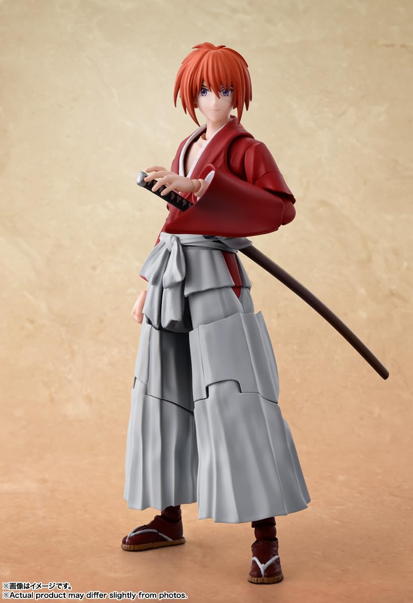 Tamashii Nations SHFiguarts Himura Kenshin 135mm Action Figure Rurouni Kenshin