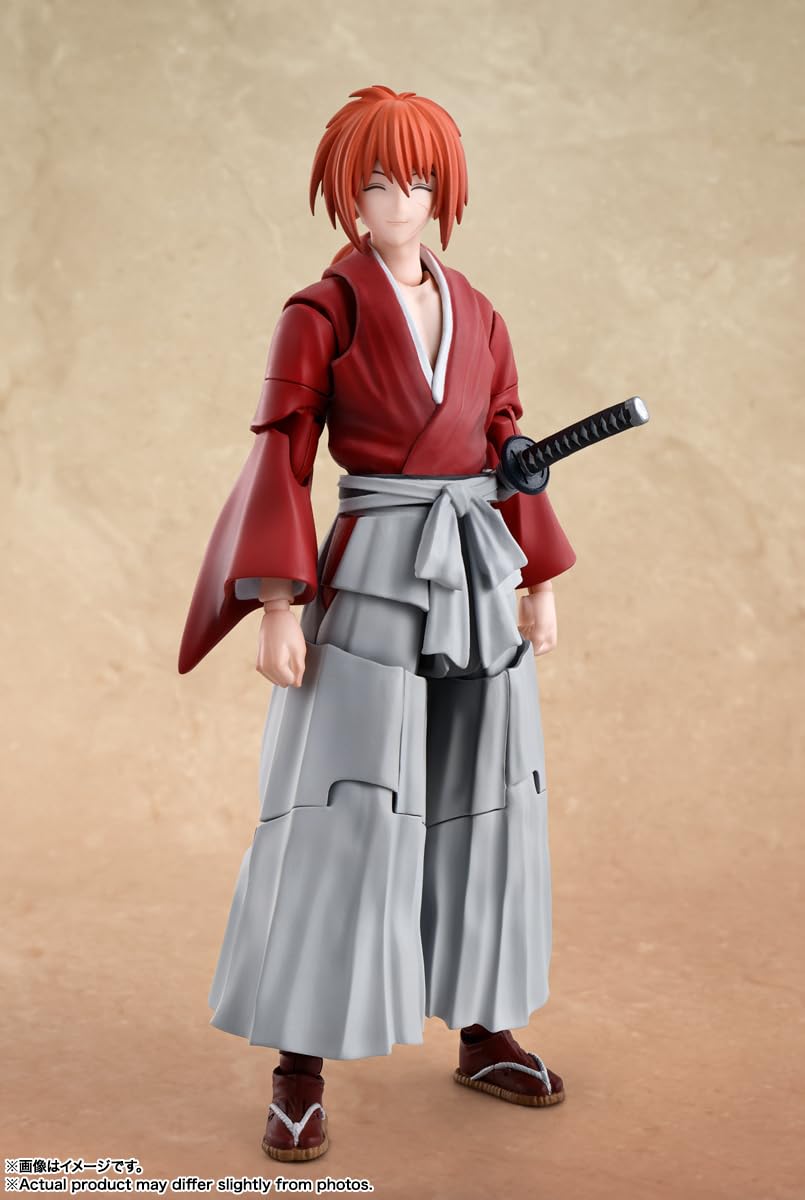 Tamashii Nations SHFiguarts Himura Kenshin 135mm Action Figure Rurouni Kenshin