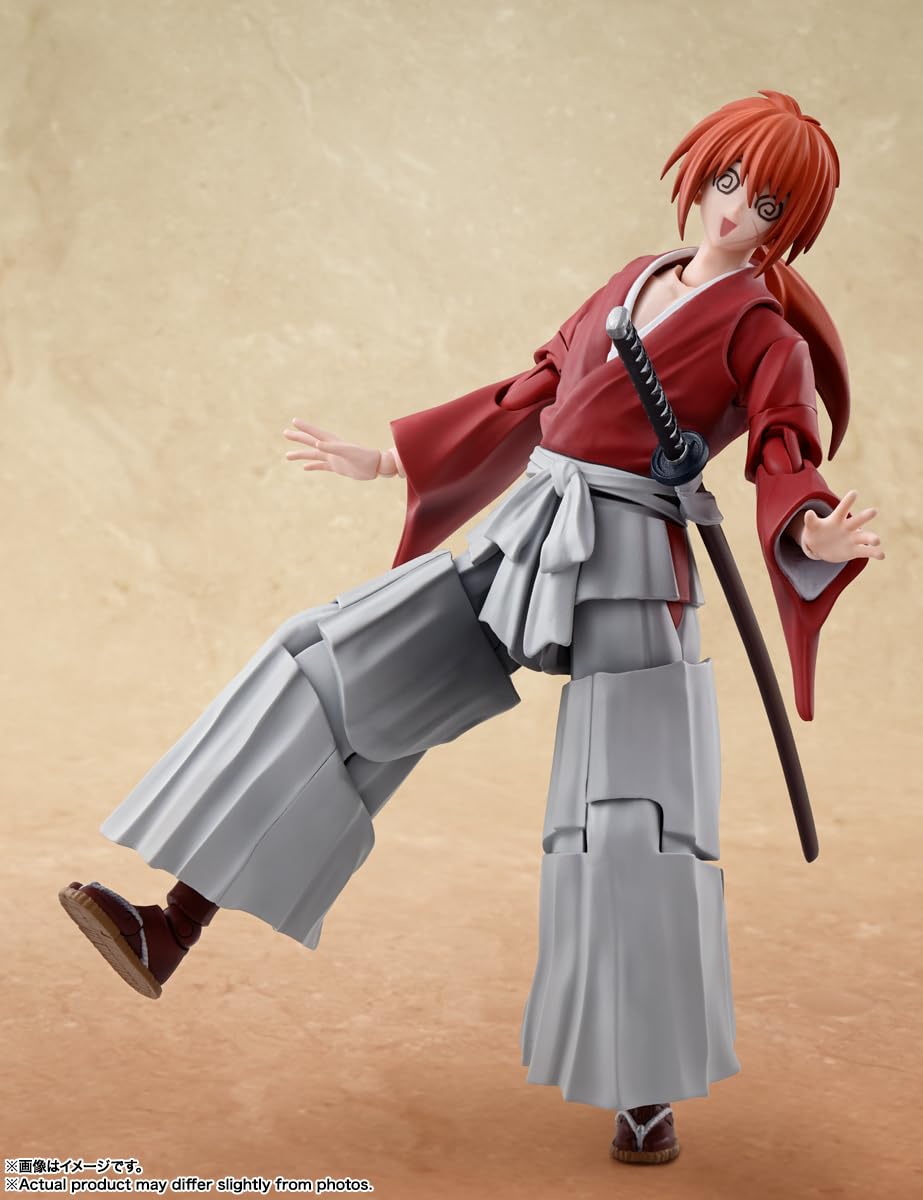 Tamashii Nations SHFiguarts Himura Kenshin 135mm Action Figure Rurouni Kenshin