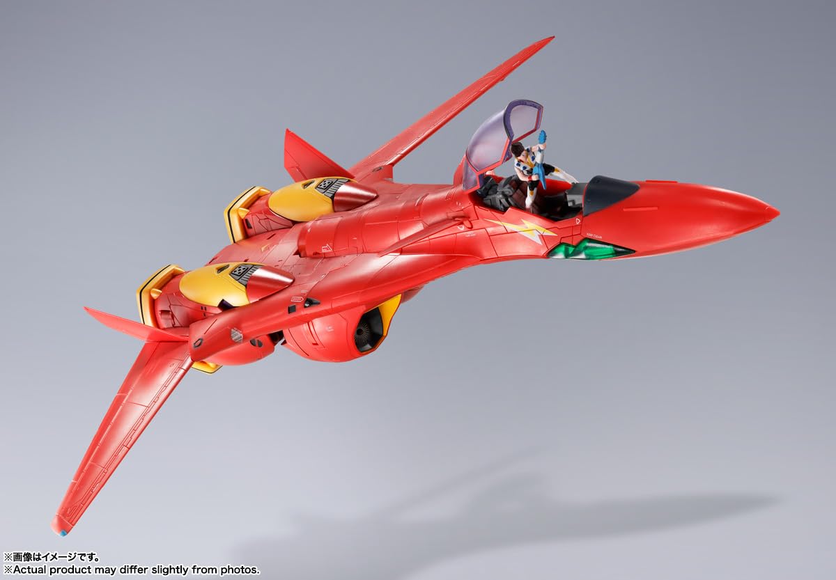 Tamashii Nations Dx Chogokin Macross 7 Vf-19 Kai Excalibur 235mm Model