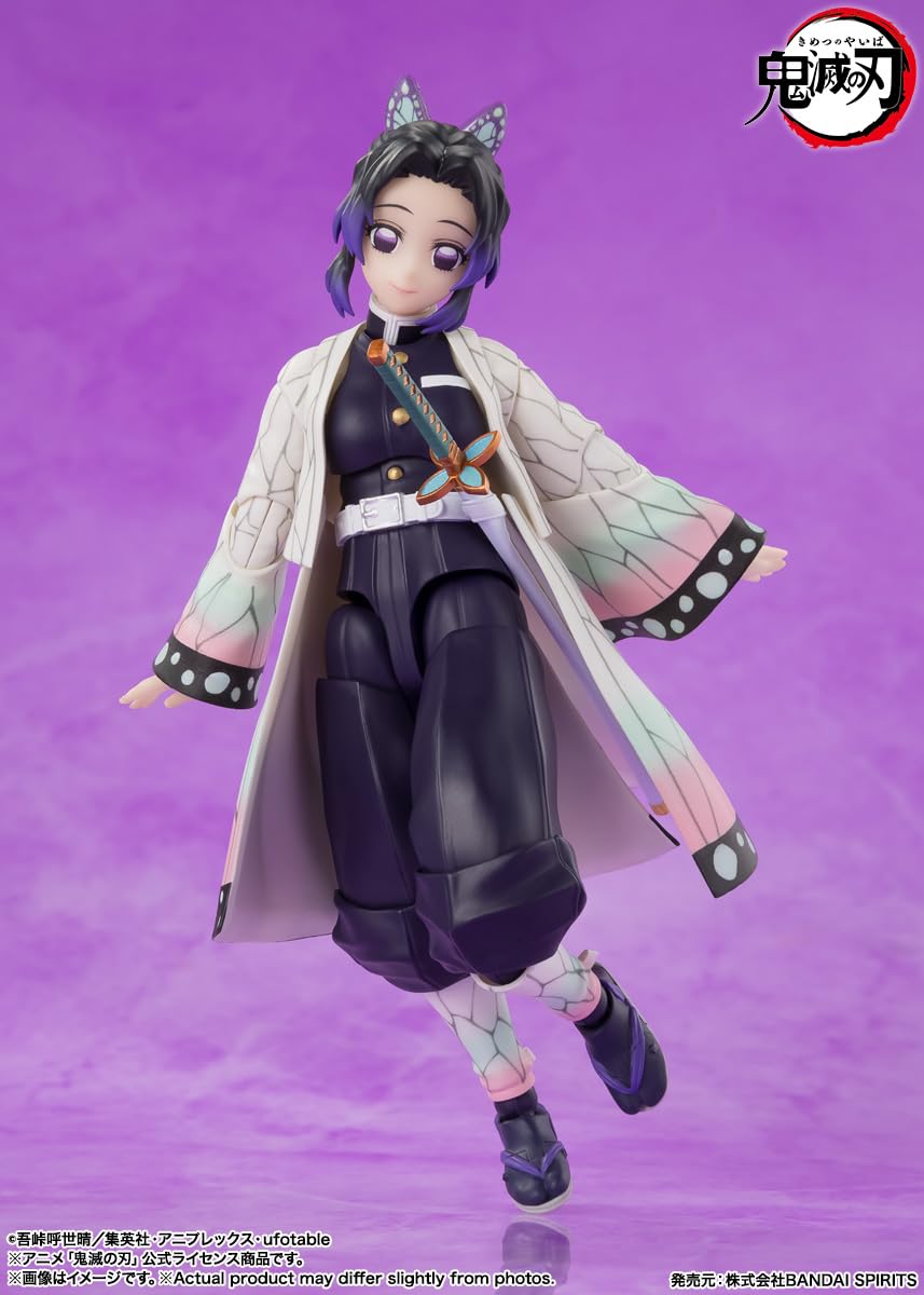 Tamashii Nations SH Figuarts Demon Slayer Shinobu Kocho 130mm Action Figure