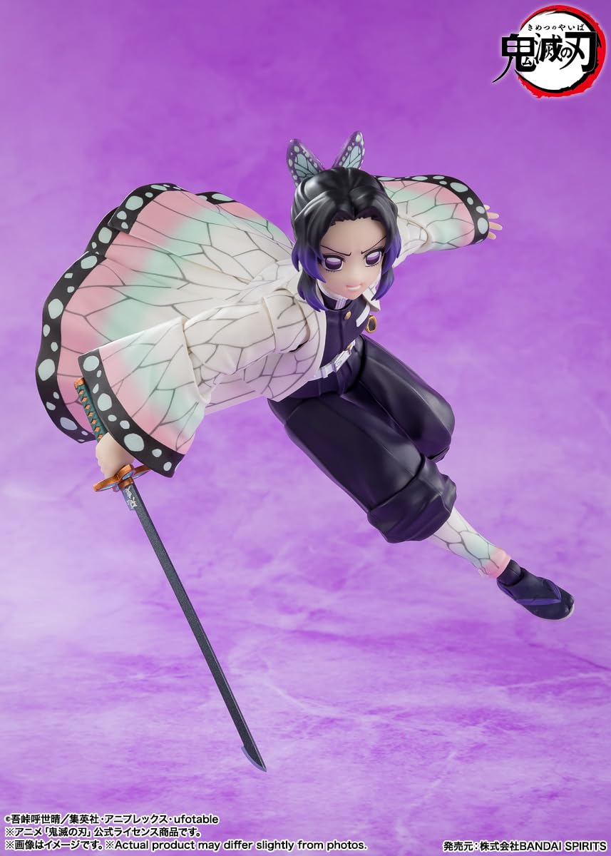Tamashii Nations SH Figuarts Demon Slayer Shinobu Kocho 130mm Action Figure