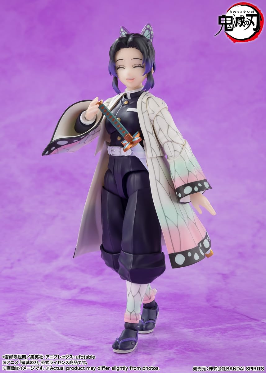 Tamashii Nations SH Figuarts Demon Slayer Shinobu Kocho 130mm Action Figure