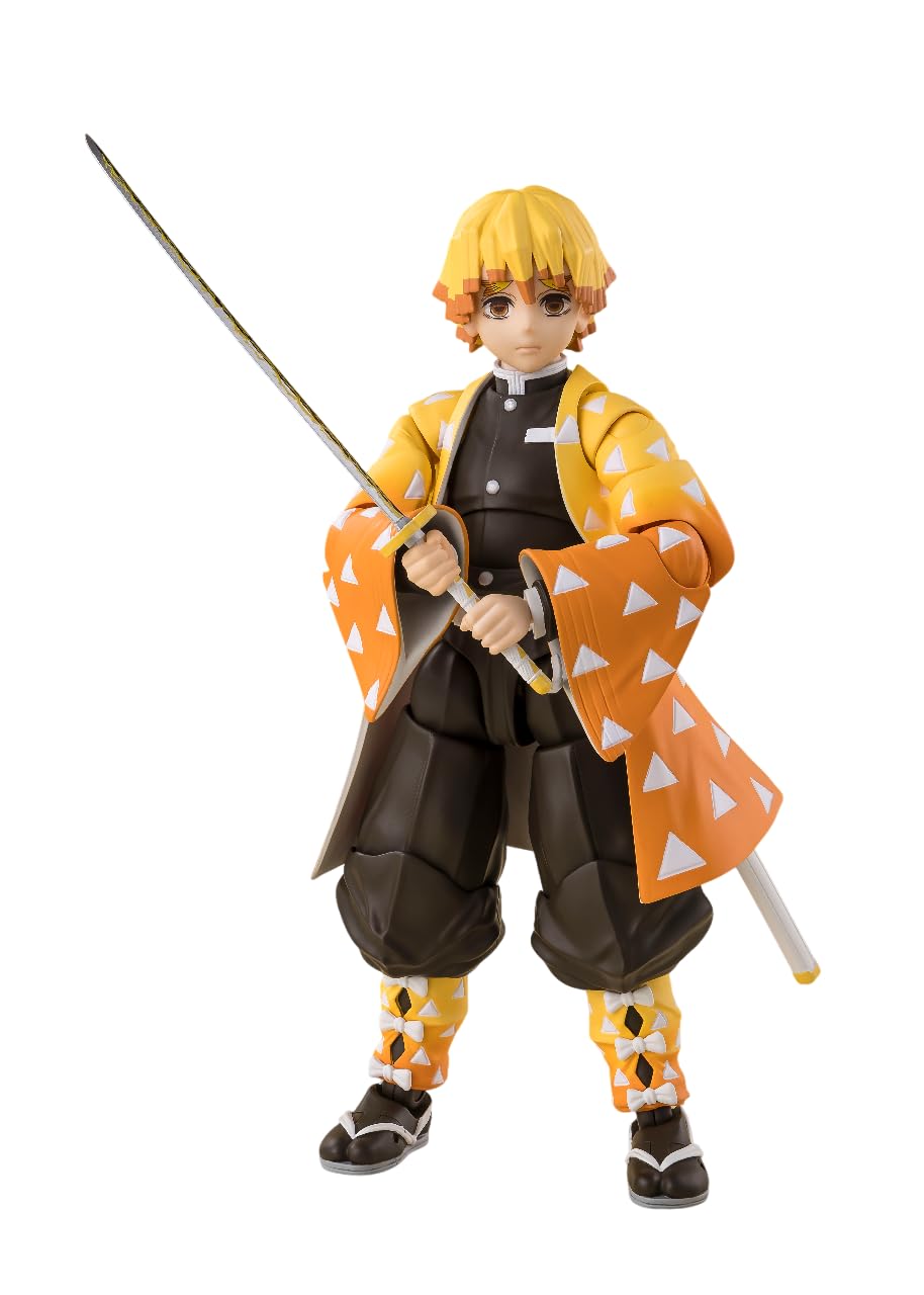 Tamashii Nations SH Figuarts Demon Slayer Zenitsu Agatsuma 140mm Movable Figure