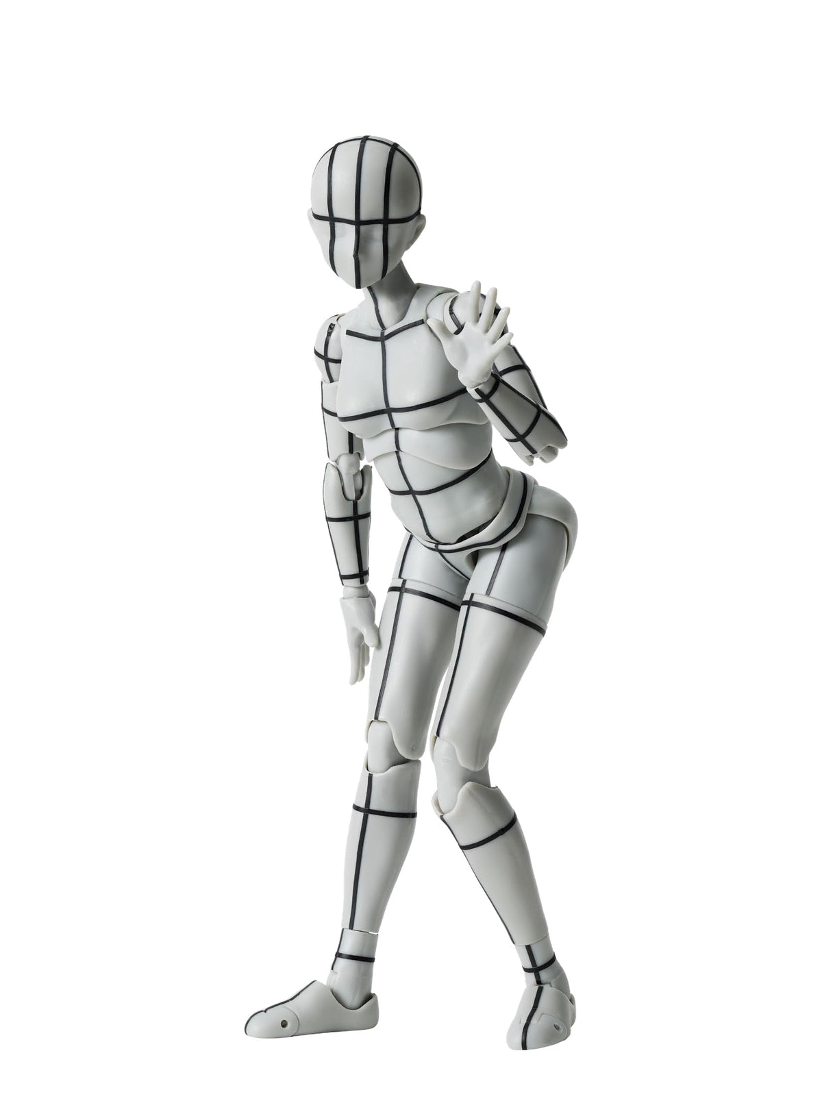 Tamashii Nations SHFiguarts Body-Chan Sports Edition Wireframe Gray 135mm Figure