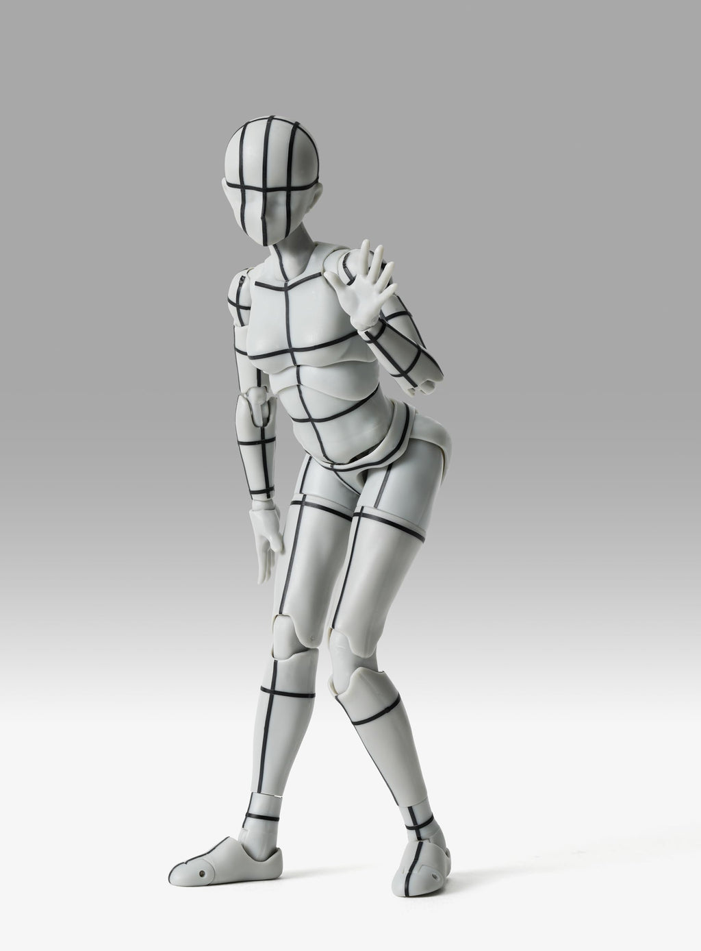 Tamashii Nations SHFiguarts Body-Chan Sports Edition Wireframe Gray 135mm Figure