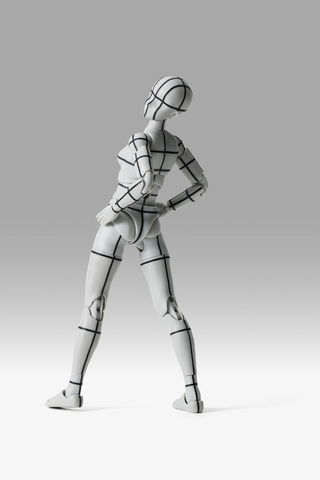 Tamashii Nations SHFiguarts Body-Chan Sports Edition Wireframe Gray 135mm Figure