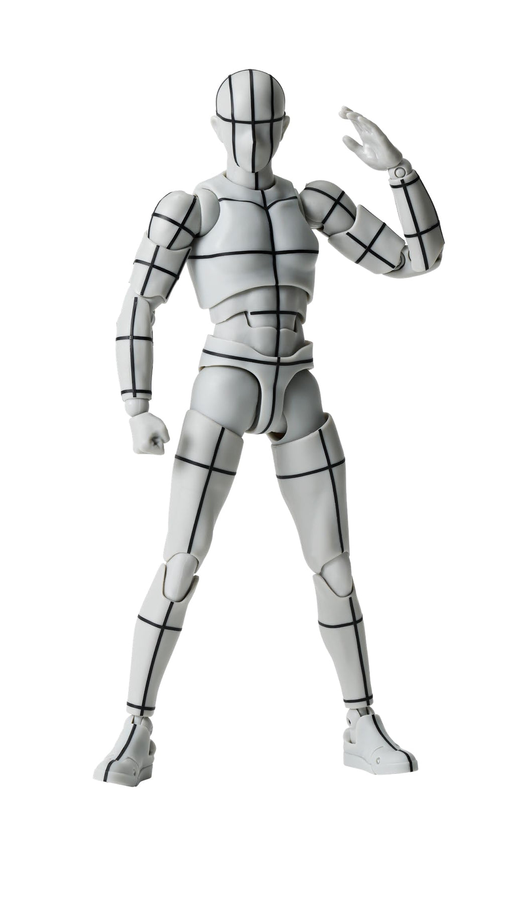 Tamashii Nations S.H.Figuarts Body-Kun Sports Wireframe Gray 150mm PVC Figure