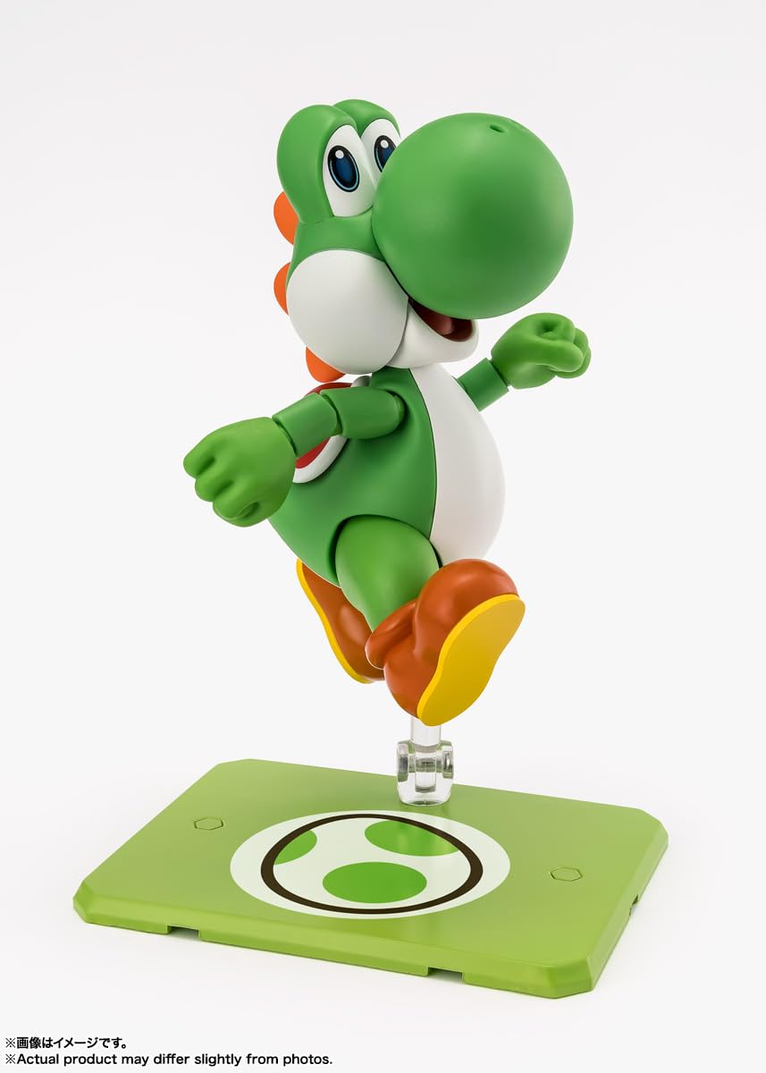 Tamashii Nations Super Mario Yoshi 110mm Movable Figure ABS PVC SHFiguarts