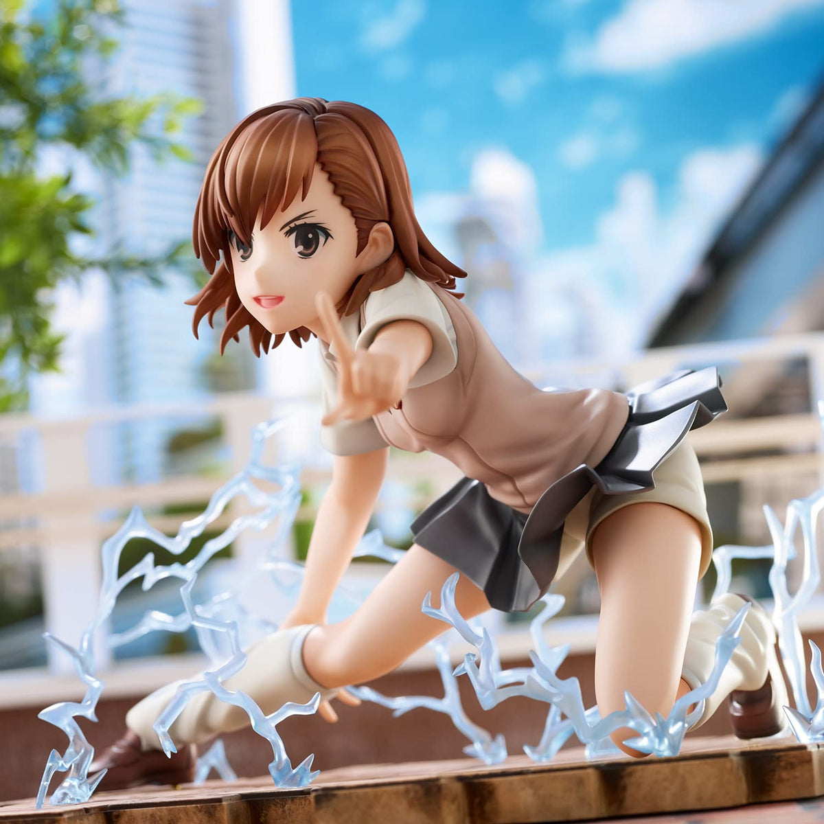 Union Creative A Certain Scientific Railgun T Mikoto Misaka Non-Scale Pvc Abs Painted Complete Figure