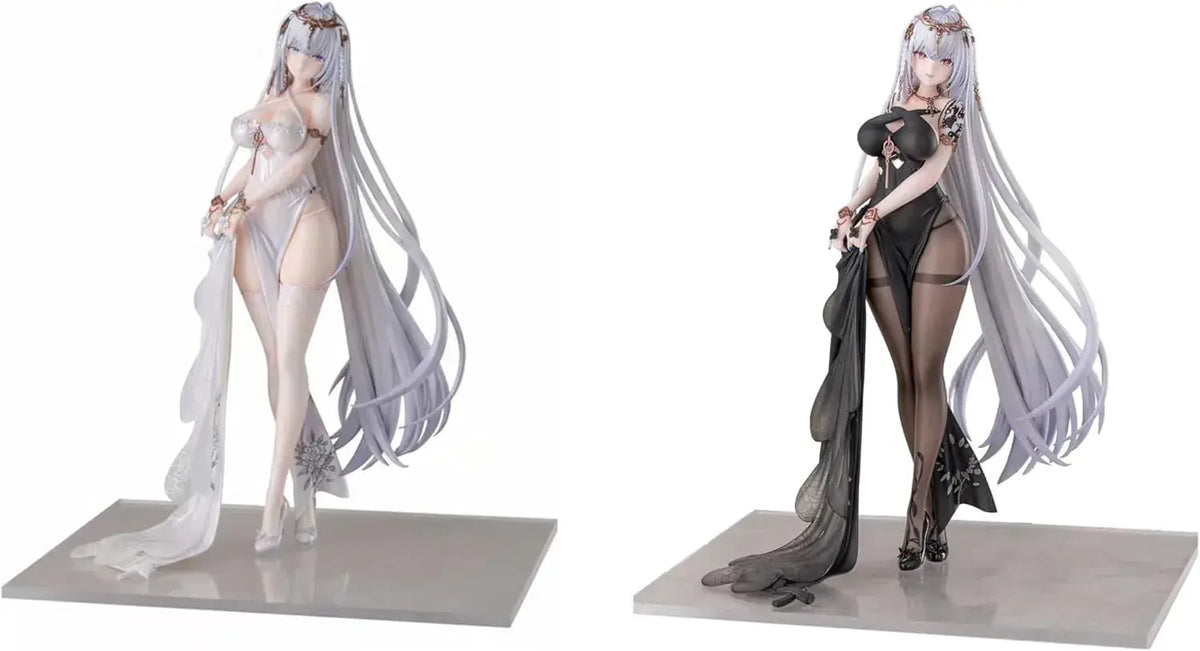 Anigame Azur Lane Emden White Black 1/6 Scale Collectible Figure Set