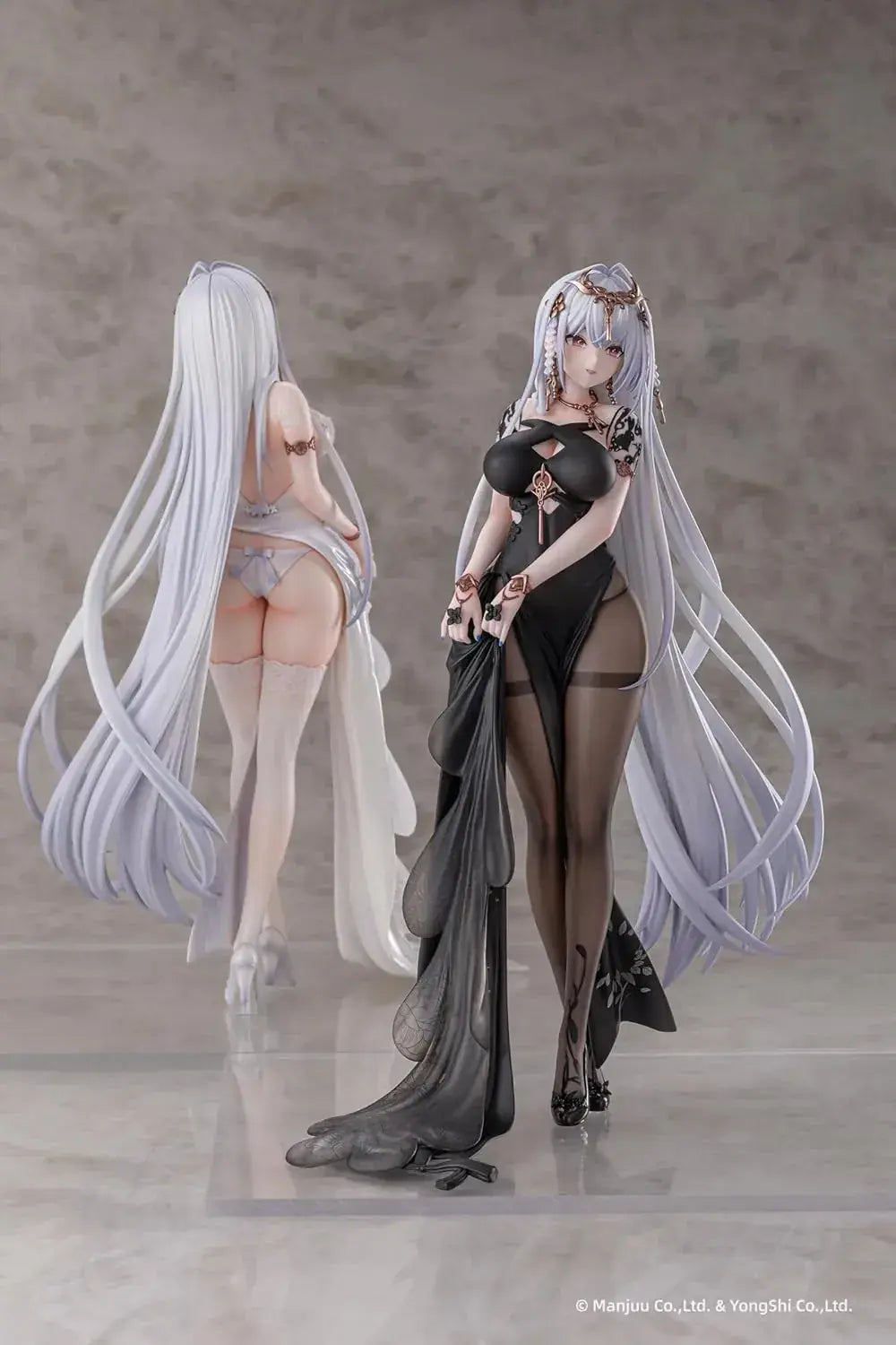 Anigame Azur Lane Emden White Black 1/6 Scale Collectible Figure Set
